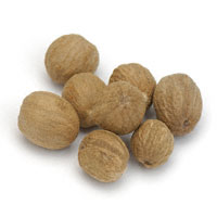 Nutmeg (Whole) (pack of 3) (Myristica moschaia)